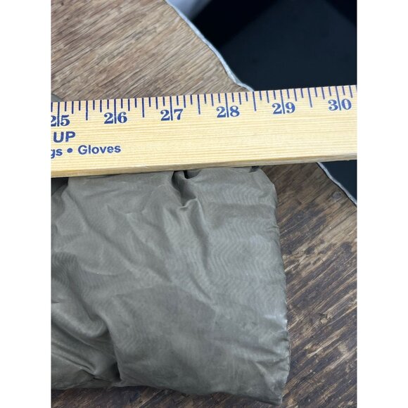 Nike Sportswear Olive Green Quilted Down Puffer Hooded Jacket L Outdoor Gorpcore - Picture 10 of 11